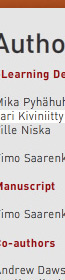 Siinp virallinen todiste siit ett olen ollut mukana sivuston tekemisess :) Vaikka sivusto on alhaalla, on minulla varmuuskopio tikulla esiteltvksi.